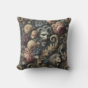 Coussin La bête à l'intérieur - gothique victorien