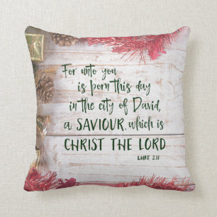 Coussin La Bible de Noël russe du KJV