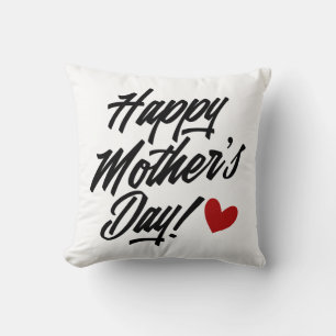 Coussin La calligraphie de la Journée des mères de Sobres