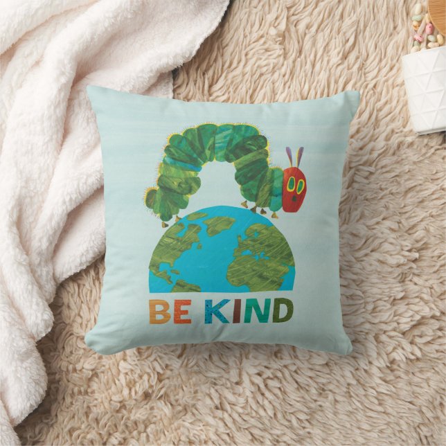 Coussin La Caterpillar Très Affamée (Couverture)