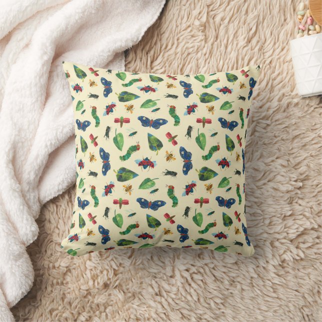 Coussin La Caterpillar Très Affamée Soyez Motif (Couverture)
