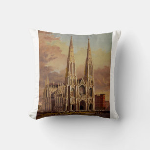 Coussin La cathédrale Saint-Patrick dans le Midtown Manhat