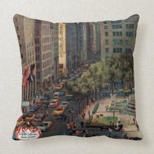 Coussin La Cinquième Avenue par John hésitent