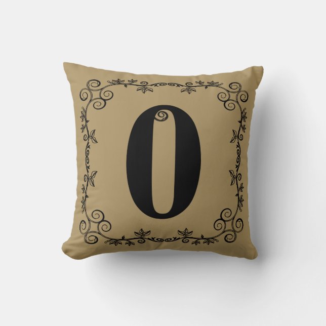 Coussin La collection de vigne de jardin : Numéro 0 (Recto)