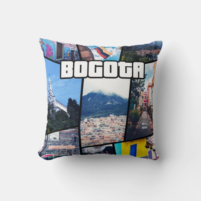 Coussin La Colombie Cundinamarca Bogota (Recto)