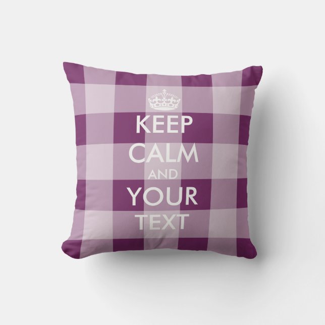 Coussin La coutume gardent le carreau calme avec le motif (Recto)
