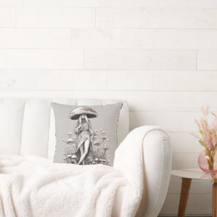 Coussin La Dame de Champagne Vogue