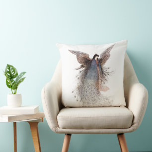 Coussin La Demoiselle de la Lune (1910) peinture de Warwik