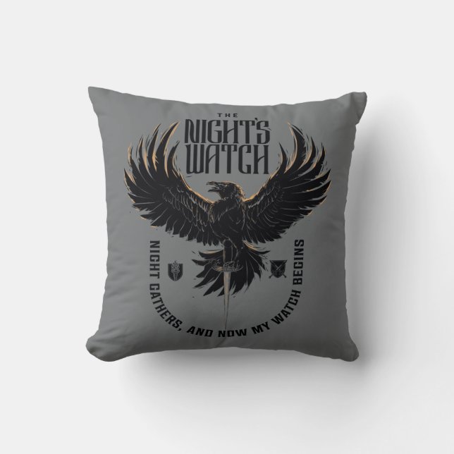 Coussin La devise vedette de la nuit (Recto)