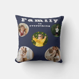 Coussin La famille est tout Jeu d'oreiller