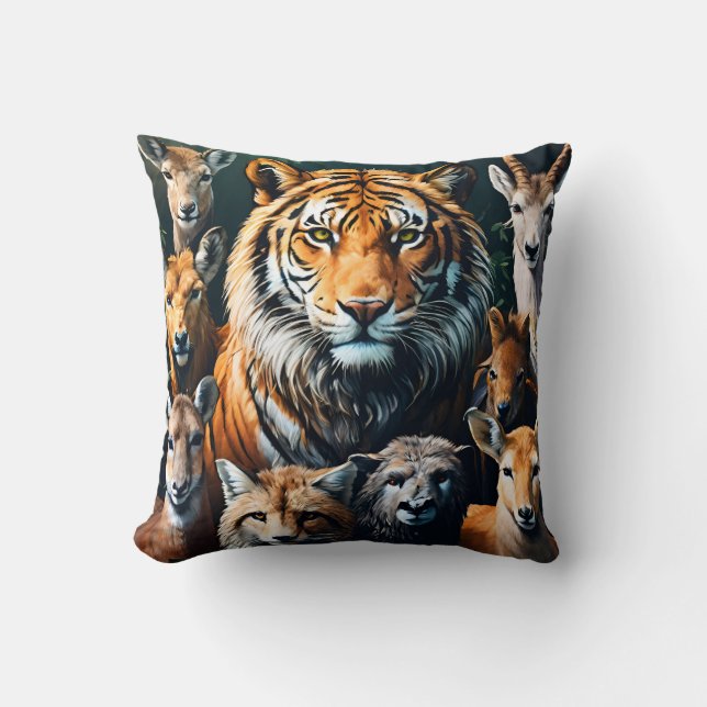 Coussin La faune (Recto)