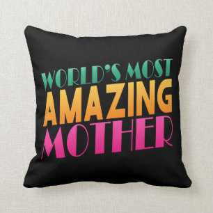 Coussin La fête des mères la plus Extraordinaire du monde 