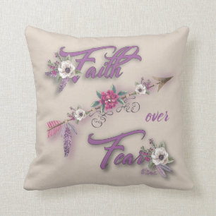Coussin La foi au-dessus de la peur