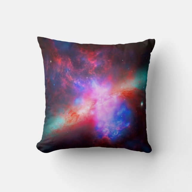 Coussin La Galaxie Cigar Active - Messier 82 (Recto)