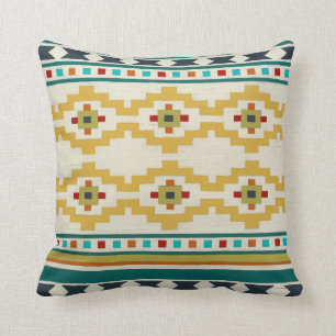 Coussin La géométrie III de sud-ouest