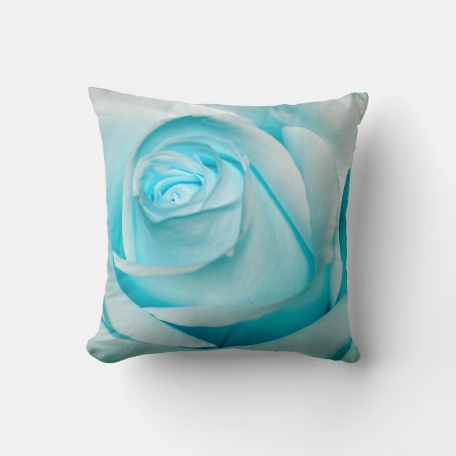Coussin La glace de turquoise s'est levée (Recto)