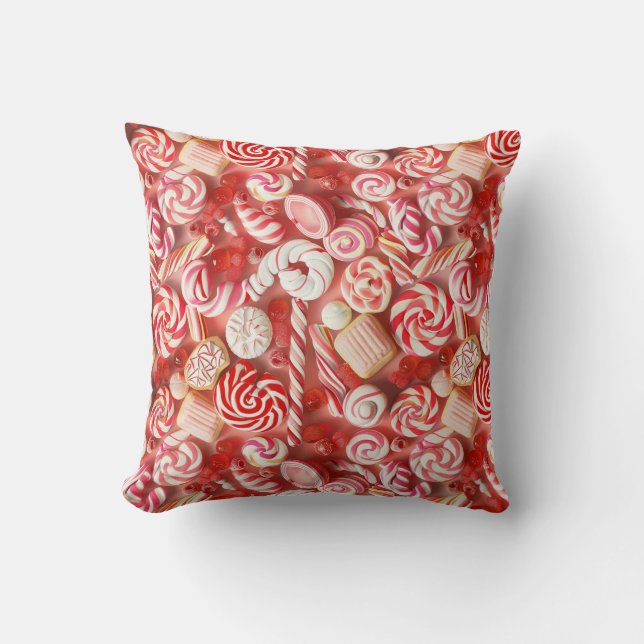 Coussin La gourmandise en déco (Recto)