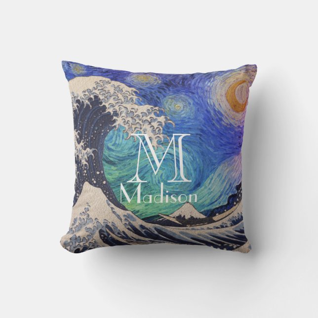 Coussin La Grande Nuit étoilée (Recto)