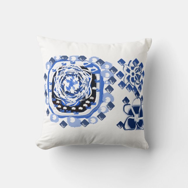 Coussin La joie des snowflèches (Recto)