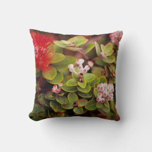 Coussin La Lehua S'Éclate Dans Les Volcans D'Hawaï