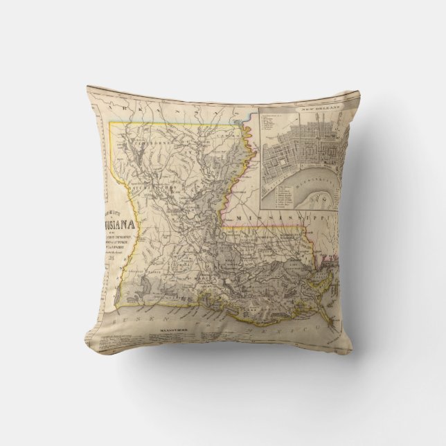 Coussin La Louisiane 4 (Recto)