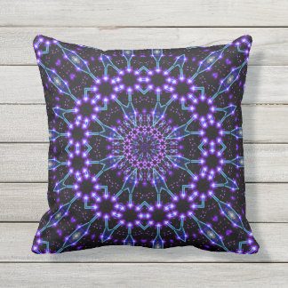 Coussin La lumière structure le mandala