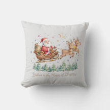La magie vintage du traîneau du Père Noël de Noël