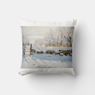 Coussin La Magpie de Claude Monet