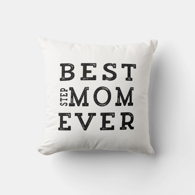Coussin La meilleure belle-mère jamais (Recto)
