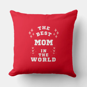 Coussin la meilleure maman Throw Pillow