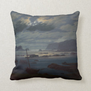 Coussin La mer du Nord au clair de lune, 1823-1824
