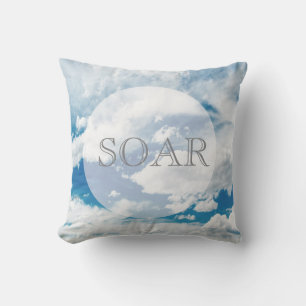 Coussin la nature projette le ciel d'oreiller et les nuage