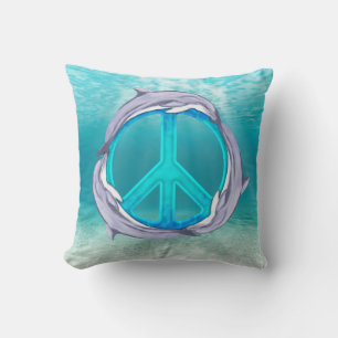 Coussin La paix des dauphins