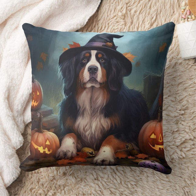Coussin La peur de l'Halloween Citrouille bernoise (Couverture)