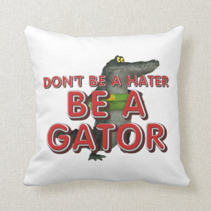 Coussin La PIÈCE EN T soit alligator