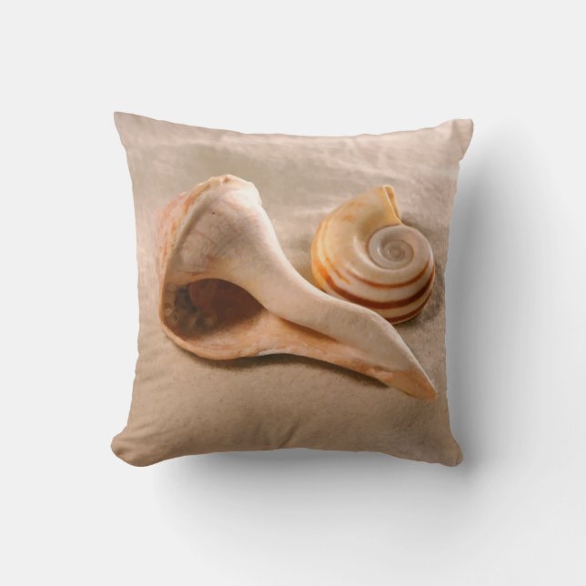 Coussin La plage écosse le carreau (Recto)