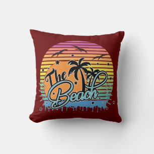 Coussin La plage, été 2023
