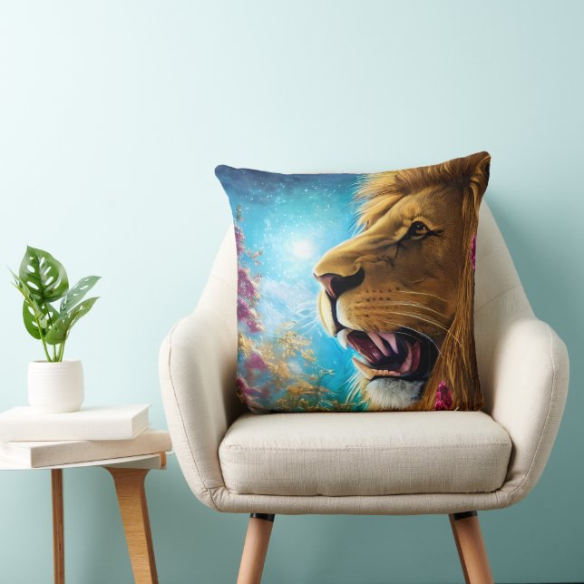 Coussin La position d'un lion (Chaise)