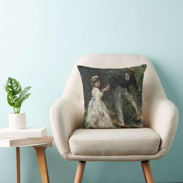 Coussin La Promenade Renoir Impressionnisme Peinture Art (Chaise)