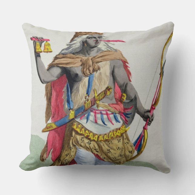 Coussin La Reine Anna Nzinga (1583-1663), de 'DES E de (Recto)