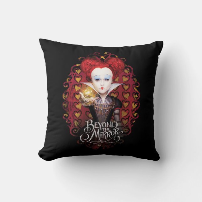 Coussin La Reine Rouge| Au-delà du miroir 2 (Recto)