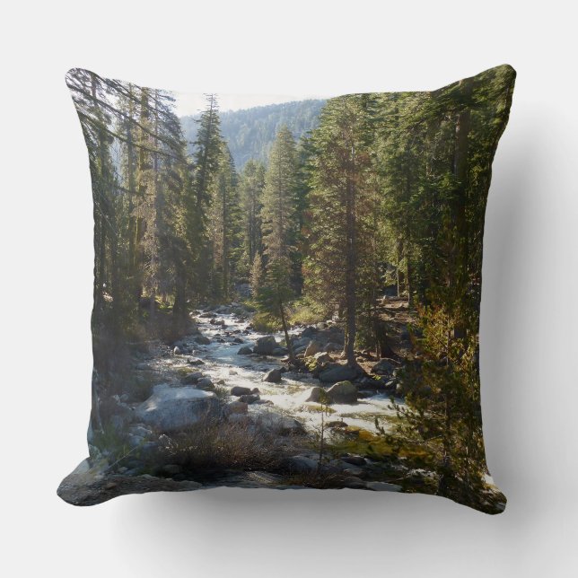 Coussin La rivière Kaweah dans le parc national de Sequoia (Recto)
