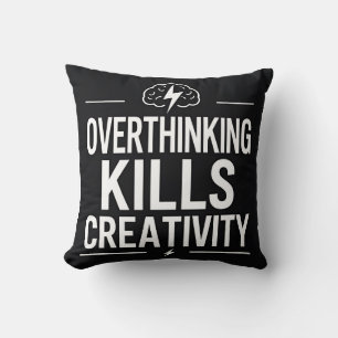 Coussin La rumination tue la créativité – Motivation minim