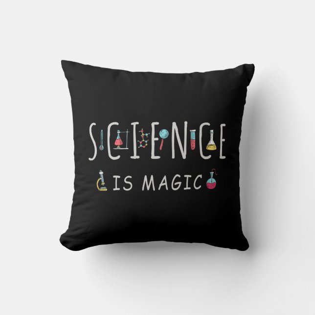 Coussin La science est magique (Recto)
