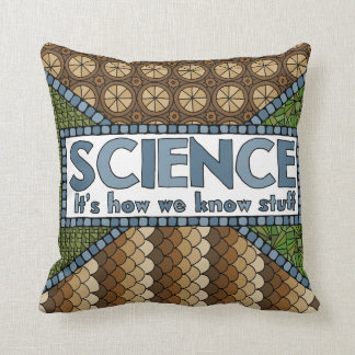 Coussin La Science - un carreau pour des partisans de la