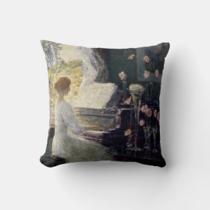 Coussin La sonate de Frederick Childe Hassam