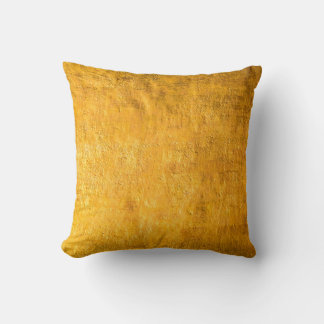 Coussin La surface en laiton en béton jaillit des murs de