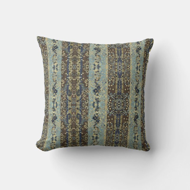 Coussin La terre modifie la tonalité le carreau (Recto)