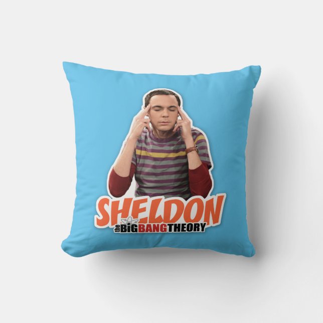 Coussin La théorie du Big Bang | Sheldon (Recto)