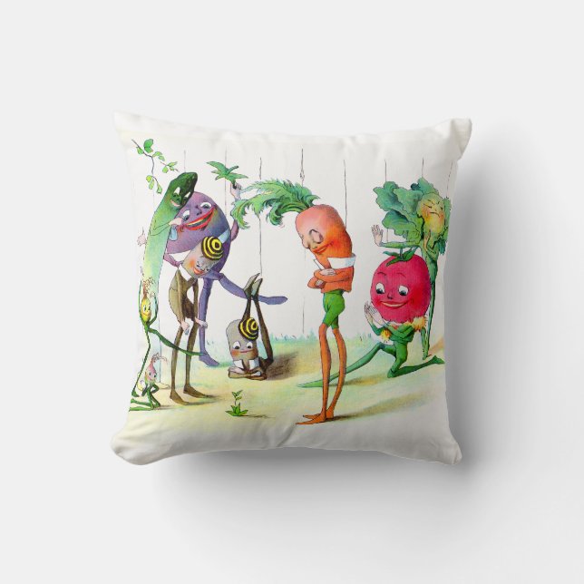 Coussin La vengeance 2 des Vege-Hommes (Recto)